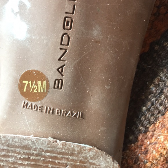 Bandolino low block heels US 7.5 - Picture 5 of 5